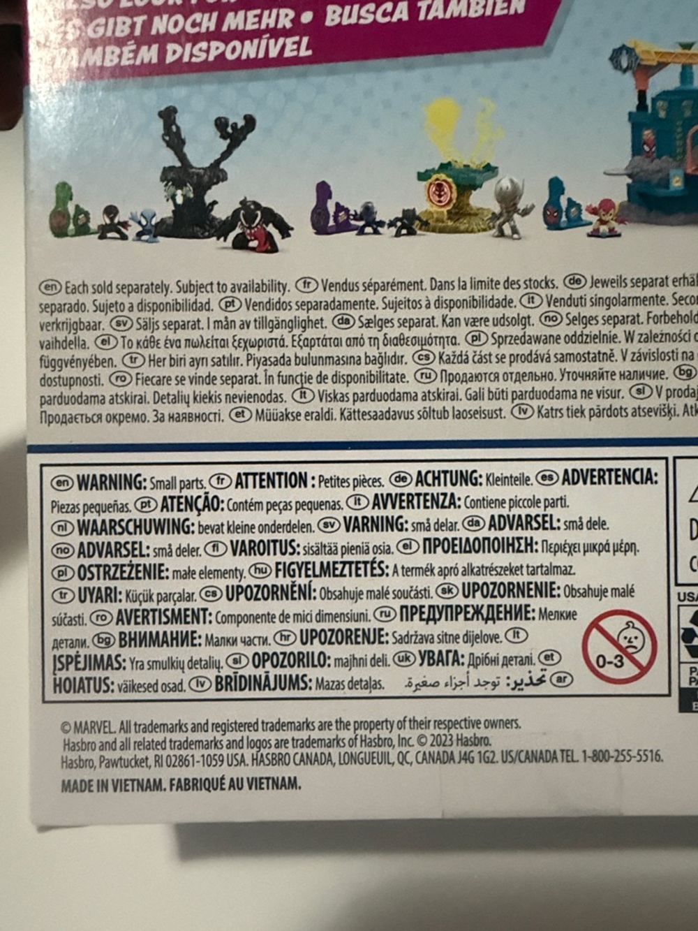 Marvel Stunt Squad Iron Man vs M.O.D.O.K. Kids Toy - Red/Gold/Grey etc. - Picture 10 of 12